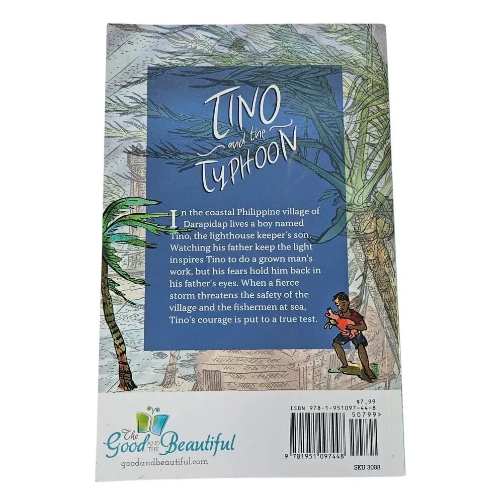 Tino and the Typhoon by Alice Geer Kelsey (2020, Trade Paperback) TGTB Very Good